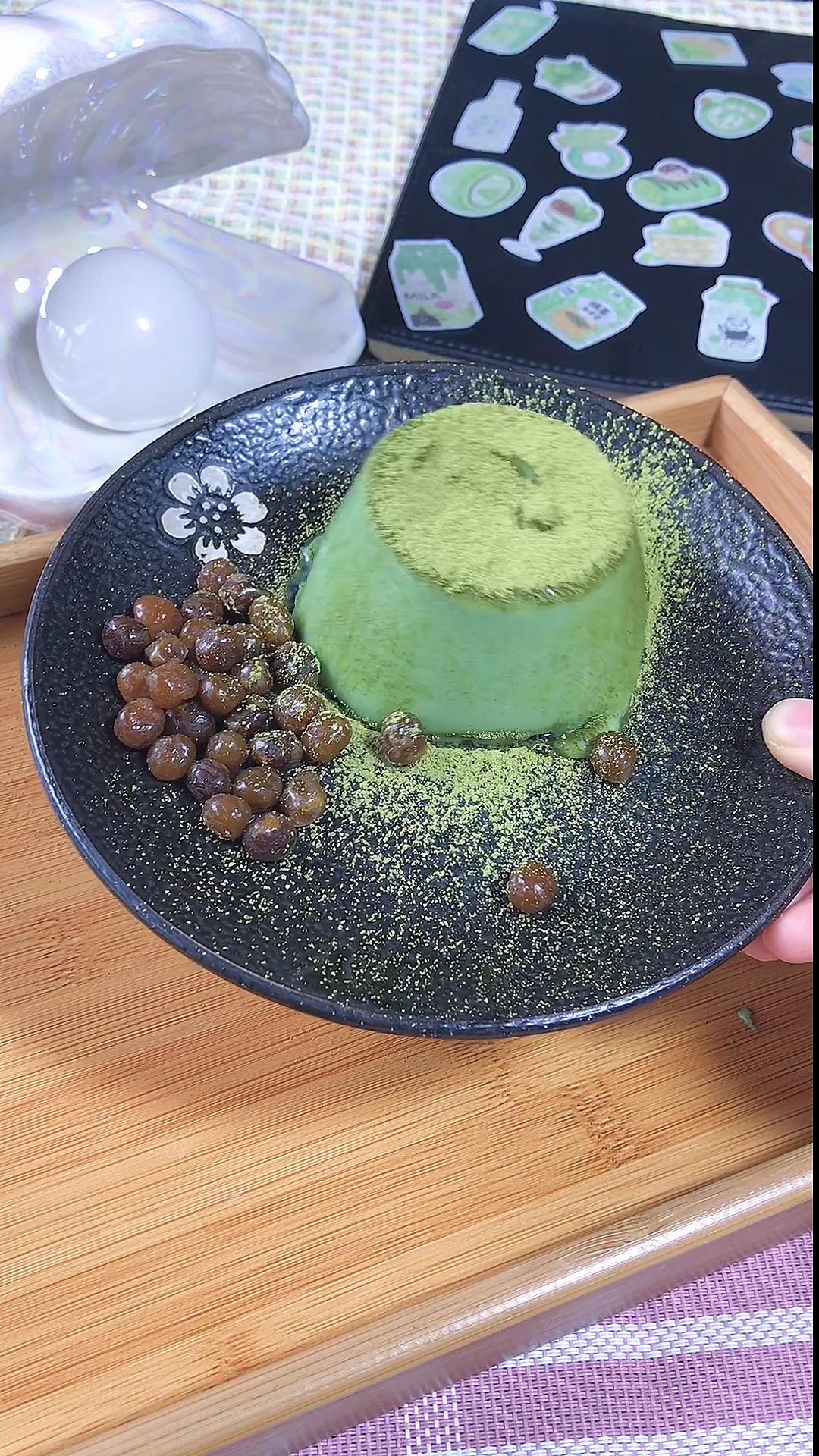 #自制美食#奶茶一秒变布丁，在家就能做