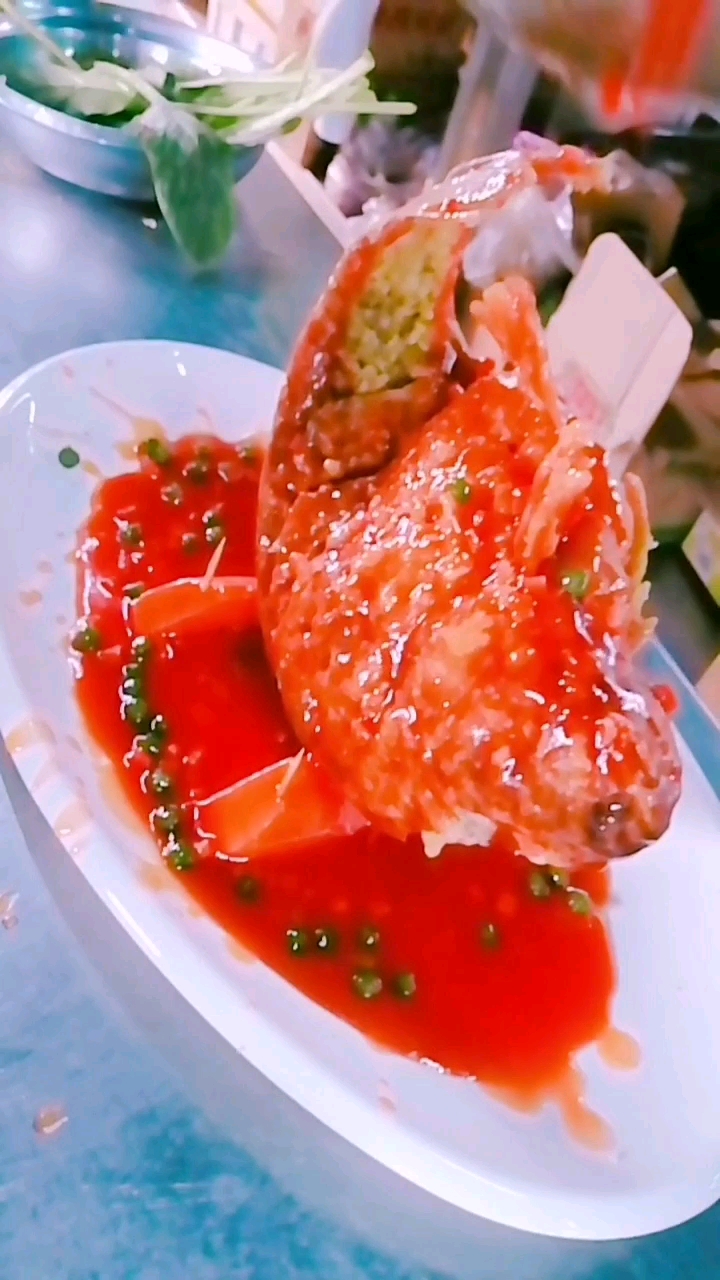 中华传统菜品,就是这个颜色。就是这么吃