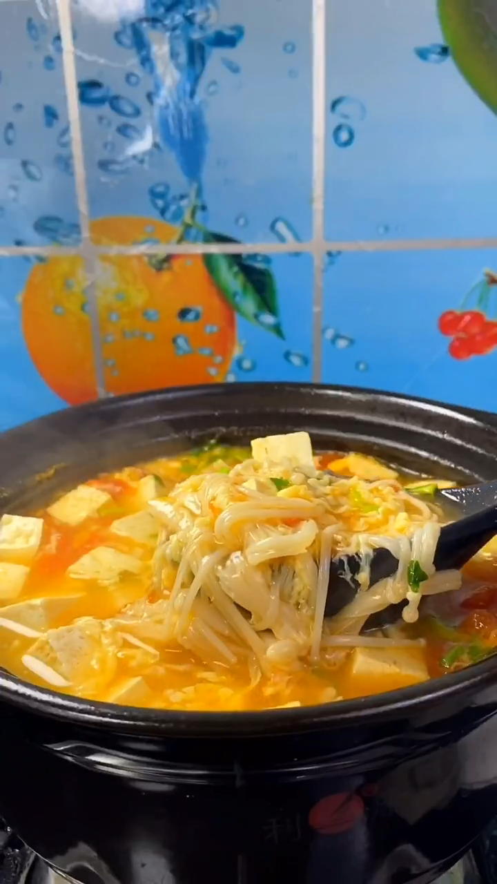 西红柿豆腐汤的家常做法