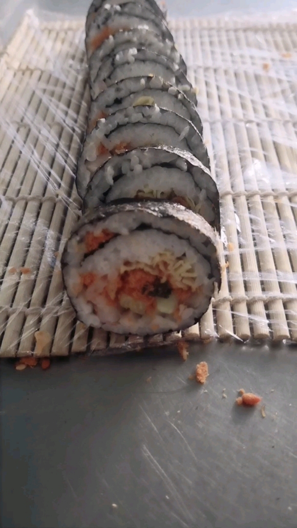 一款肉松寿司卷教程来了 还不学起来
