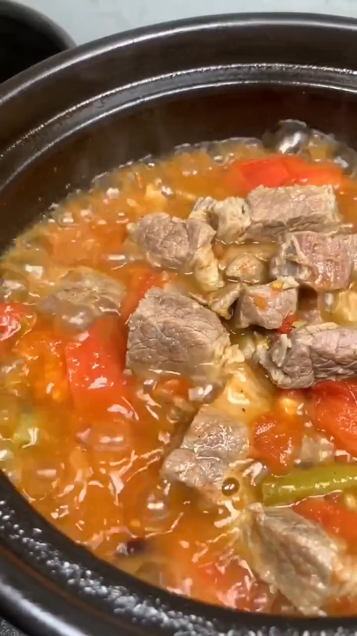 牛肉西红柿家常的做法