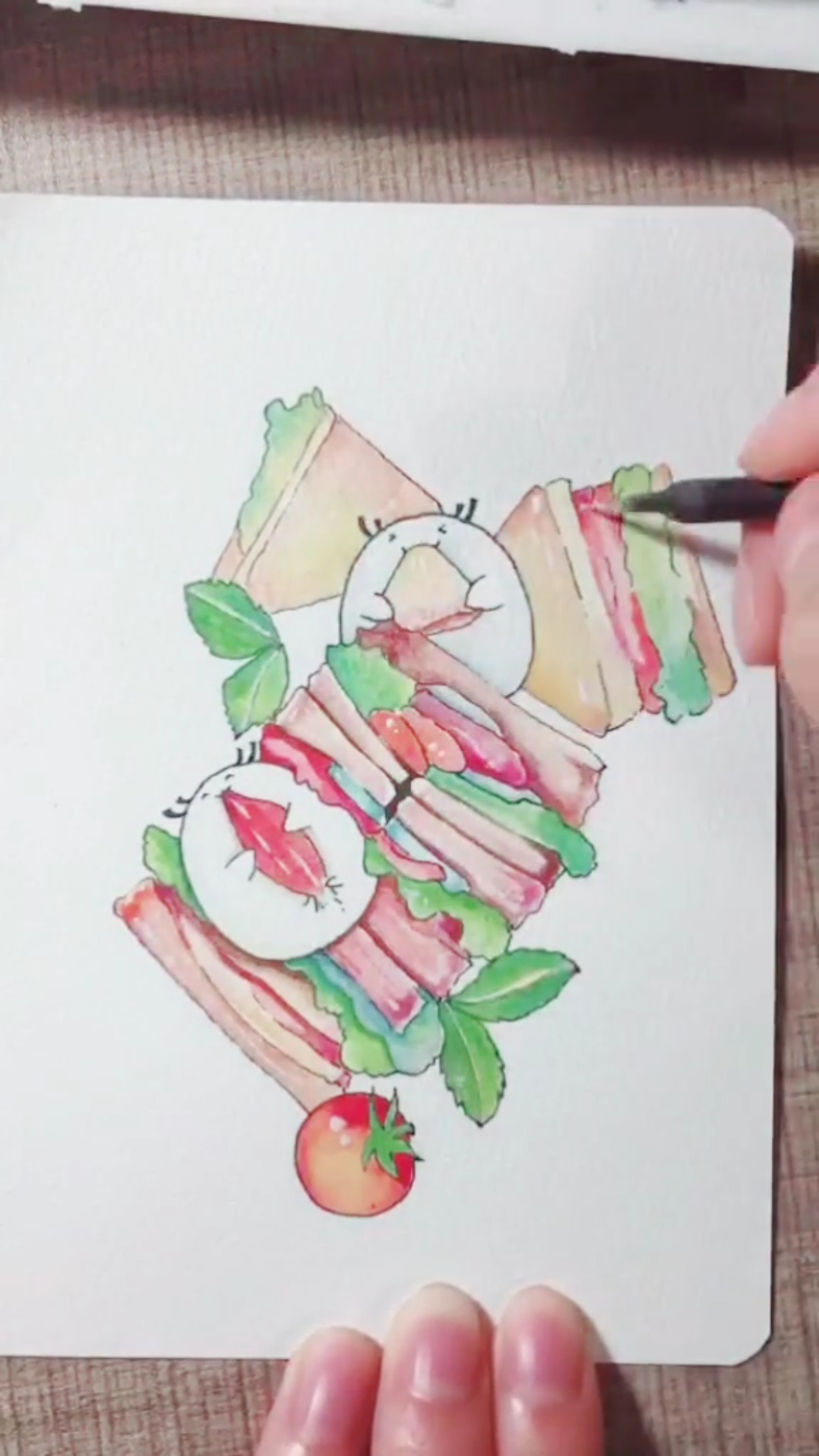 #创意简笔画#美食创意简笔画喜欢吗
