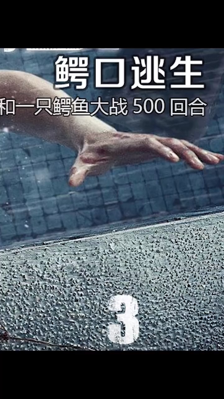 #好看电影#看情侣如何大战鳄鱼,最后能不能顺利的逃脱(3)