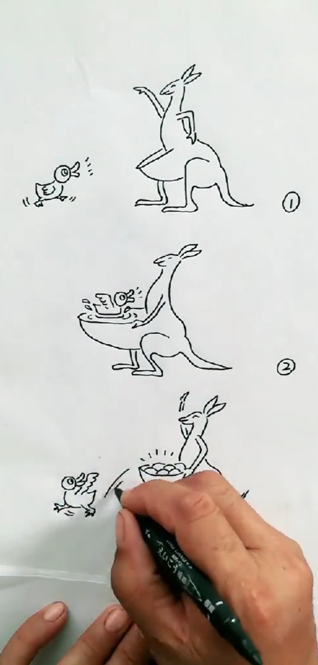 #漫画#小鸭的回报