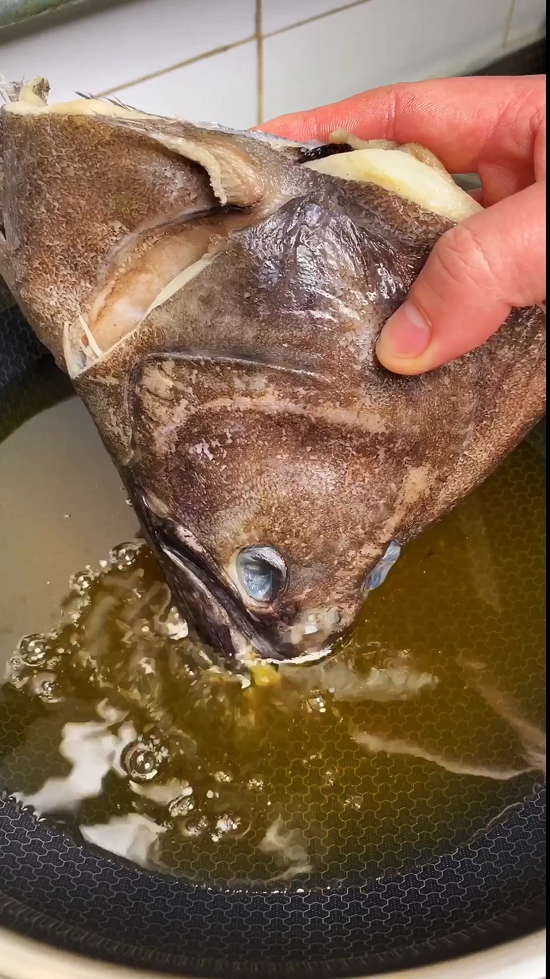 #自制家庭美食#碟鱼头这样做你喜欢吗?