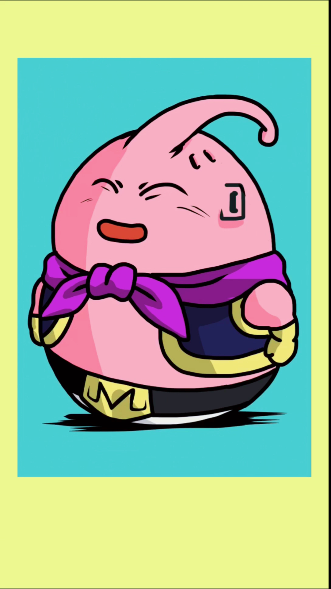 #画画原来如此简单#参见!不倒翁军团。魔人布欧来也