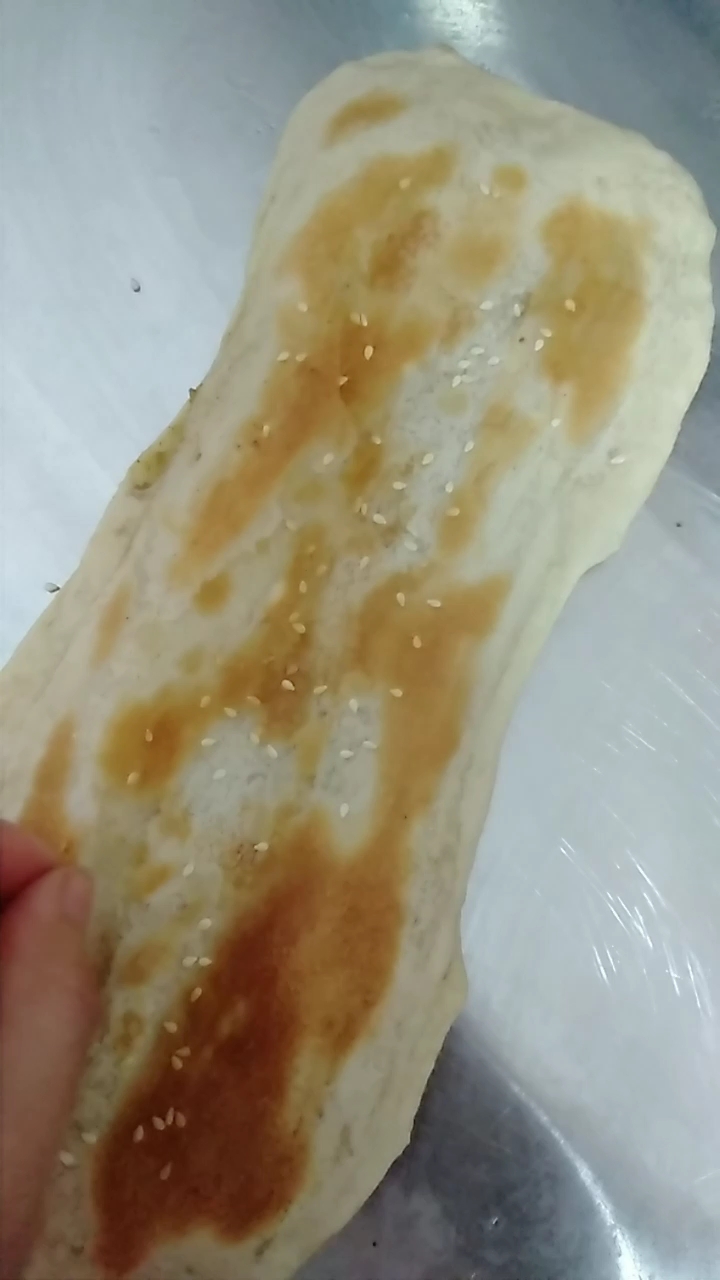 蒙城的油酥烧饼,听听脆不脆