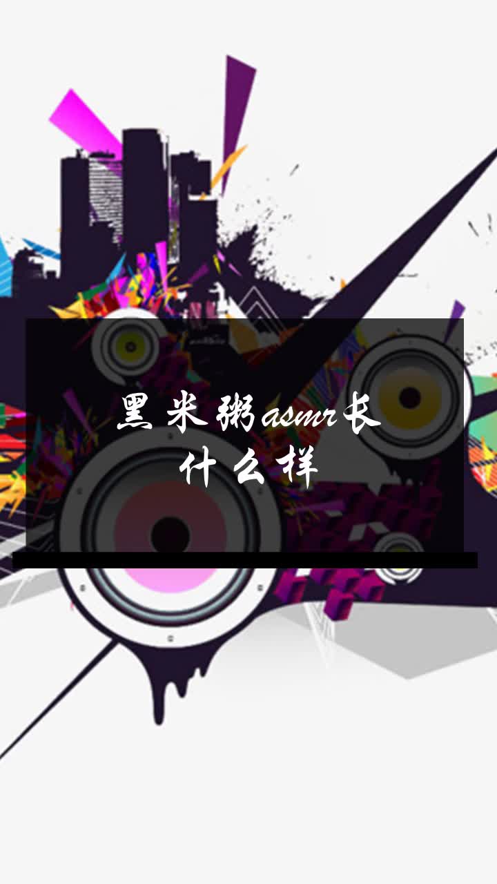 黑米粥asmr长什么样