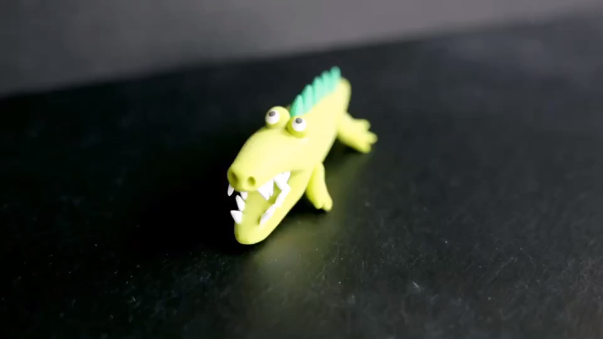 #diy手工制作#儿童超轻粘土教程《鳄鱼》