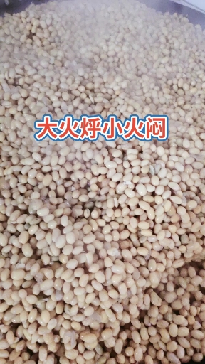 #东北土特产#想要烀好酱豆火候和汤汁也是关键,首先酱豆洗净下锅,大火烀熟再转小火继续烀,闷