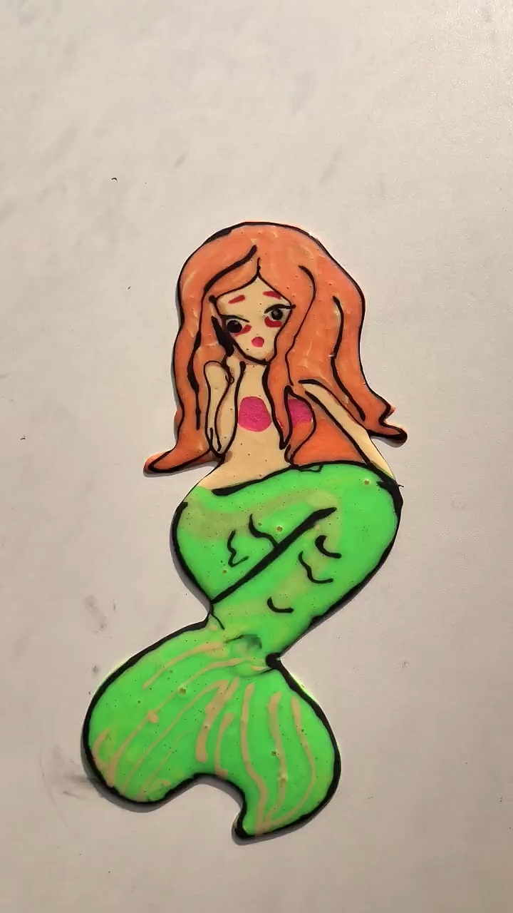 #我要上热门#一条吃了精饲料的美人鱼♀ 这体格子太胖了