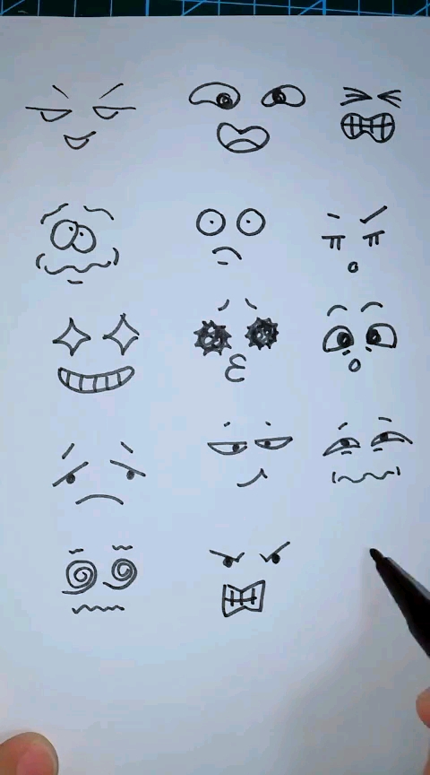 表情包简笔画～