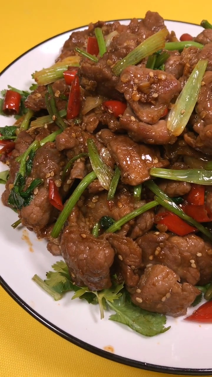 小炒牛肉