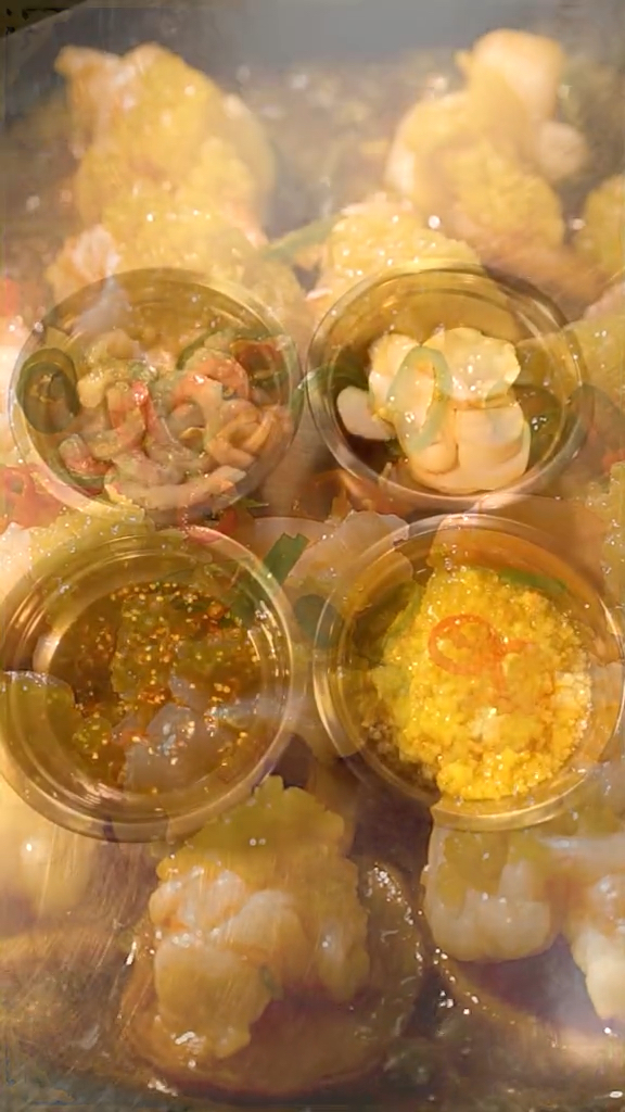 #深夜食堂#水焗蒜蓉水晶虾,还原食材原有的味道