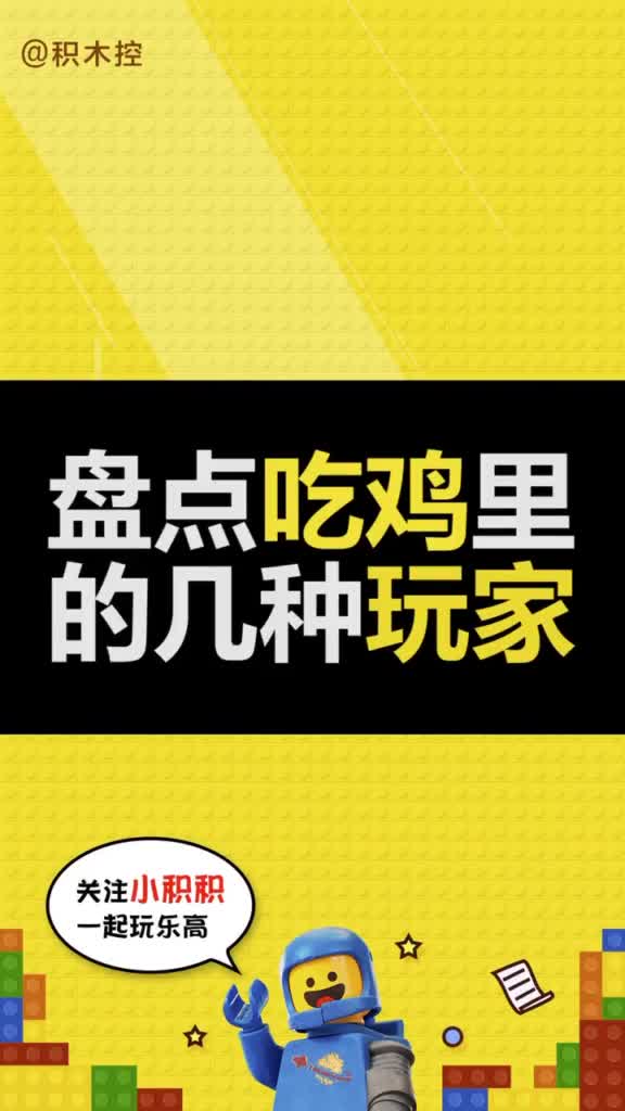 你是哪种?lego乐高吃鸡