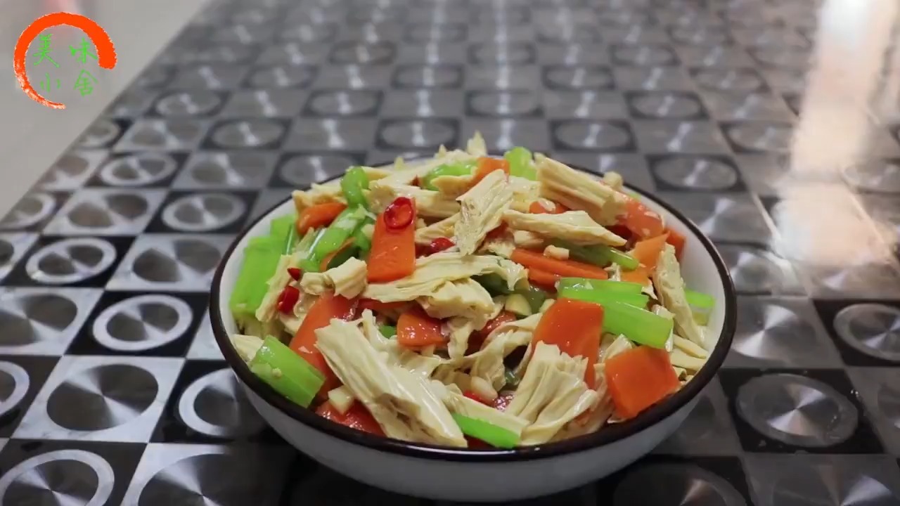 经典的凉拌菜,凉拌腐竹的做法