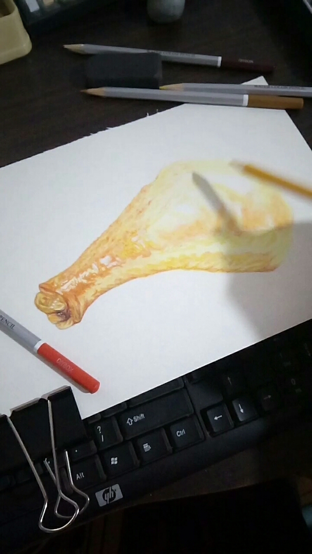 #新年新气象#快点画!一会当宵夜吃!!