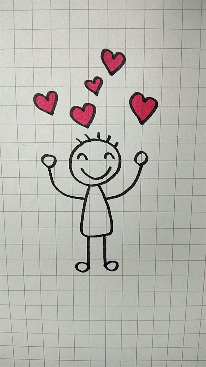 #加油高考#一看就会的表情包简笔画