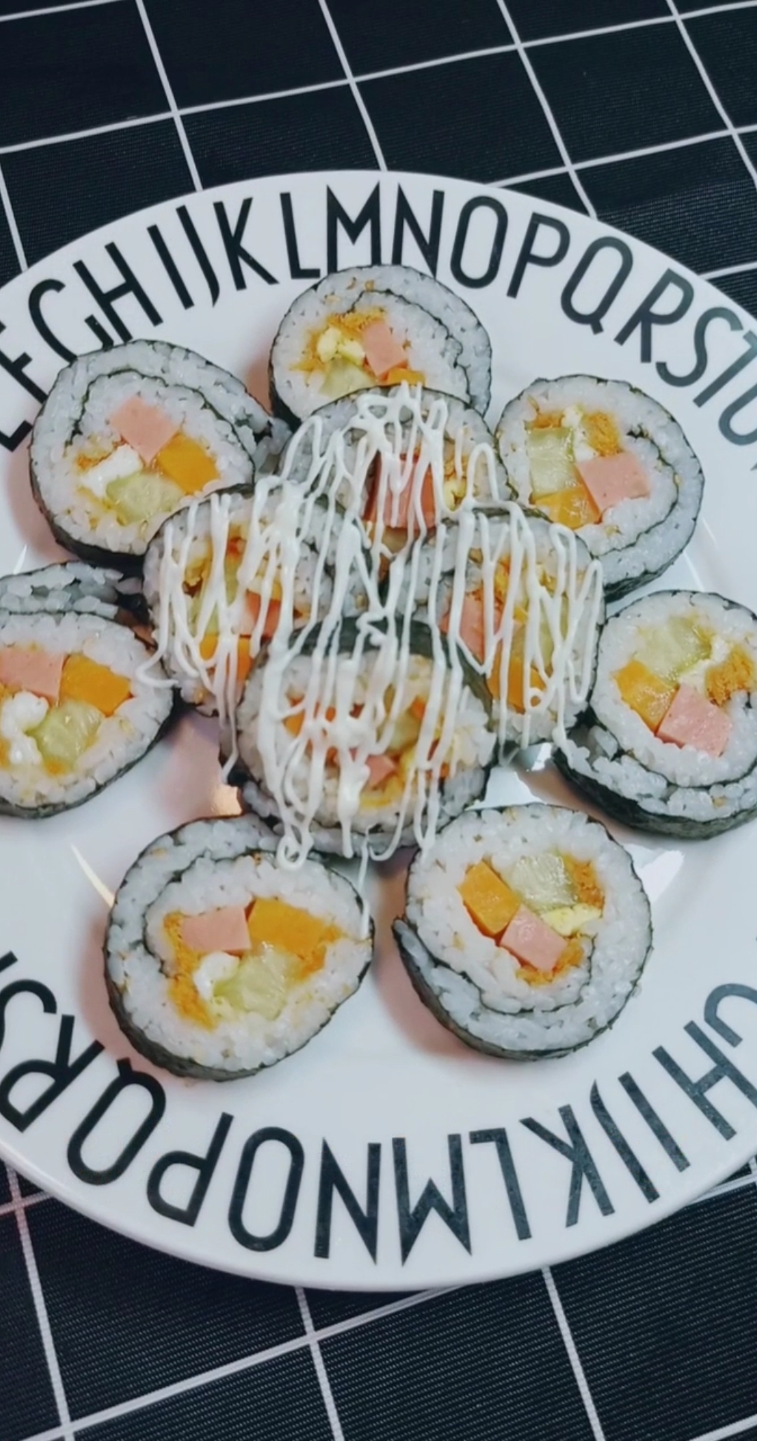 #自制美食#家庭版超简单的寿司做法@全民小助手