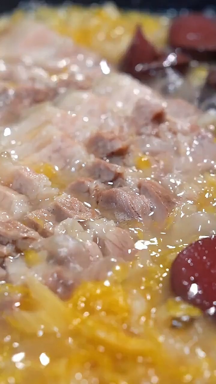 #美食记#酸菜血肠汆白肉