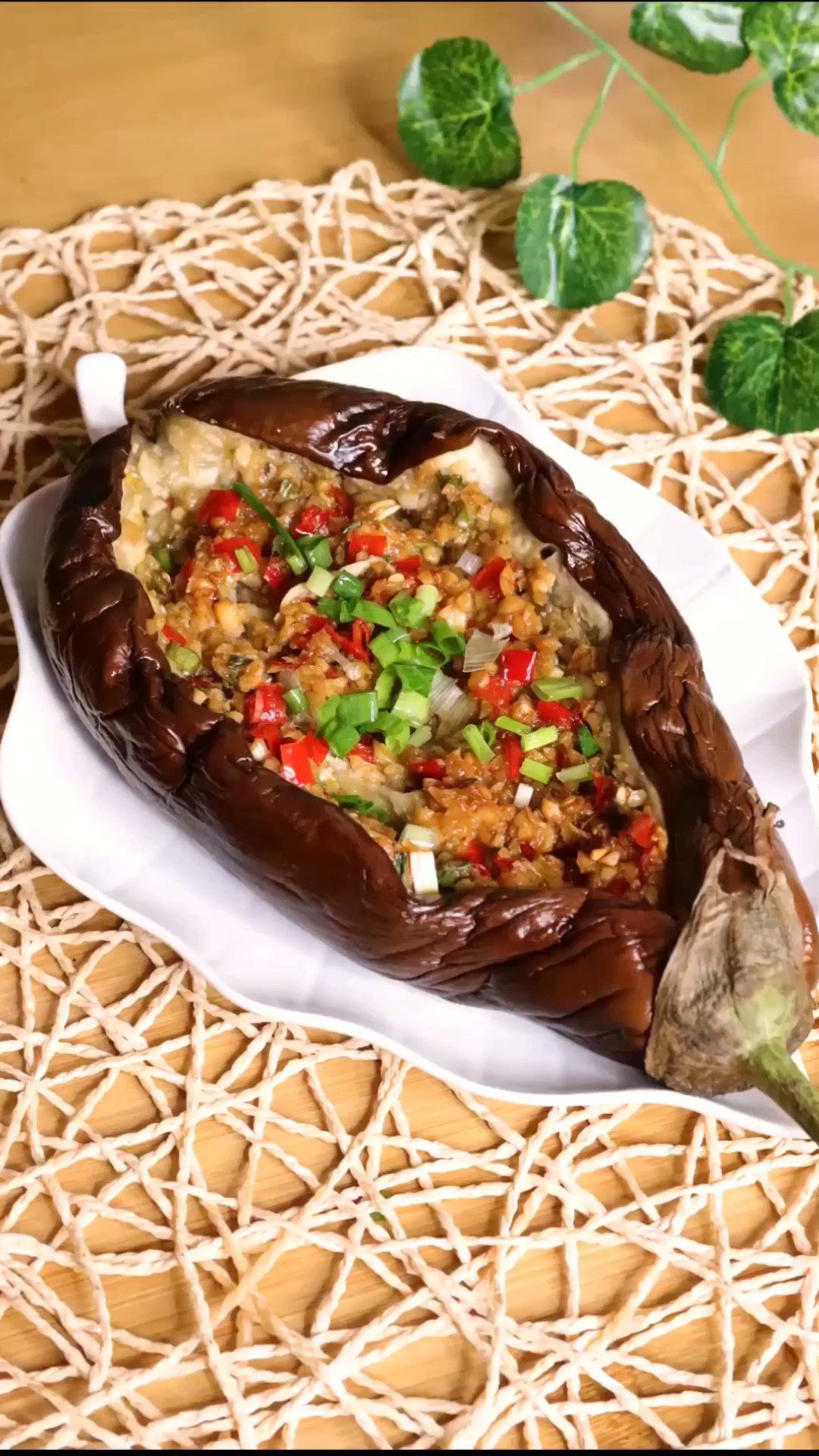 #舌尖上的旅行#蒜香烤茄子的做法