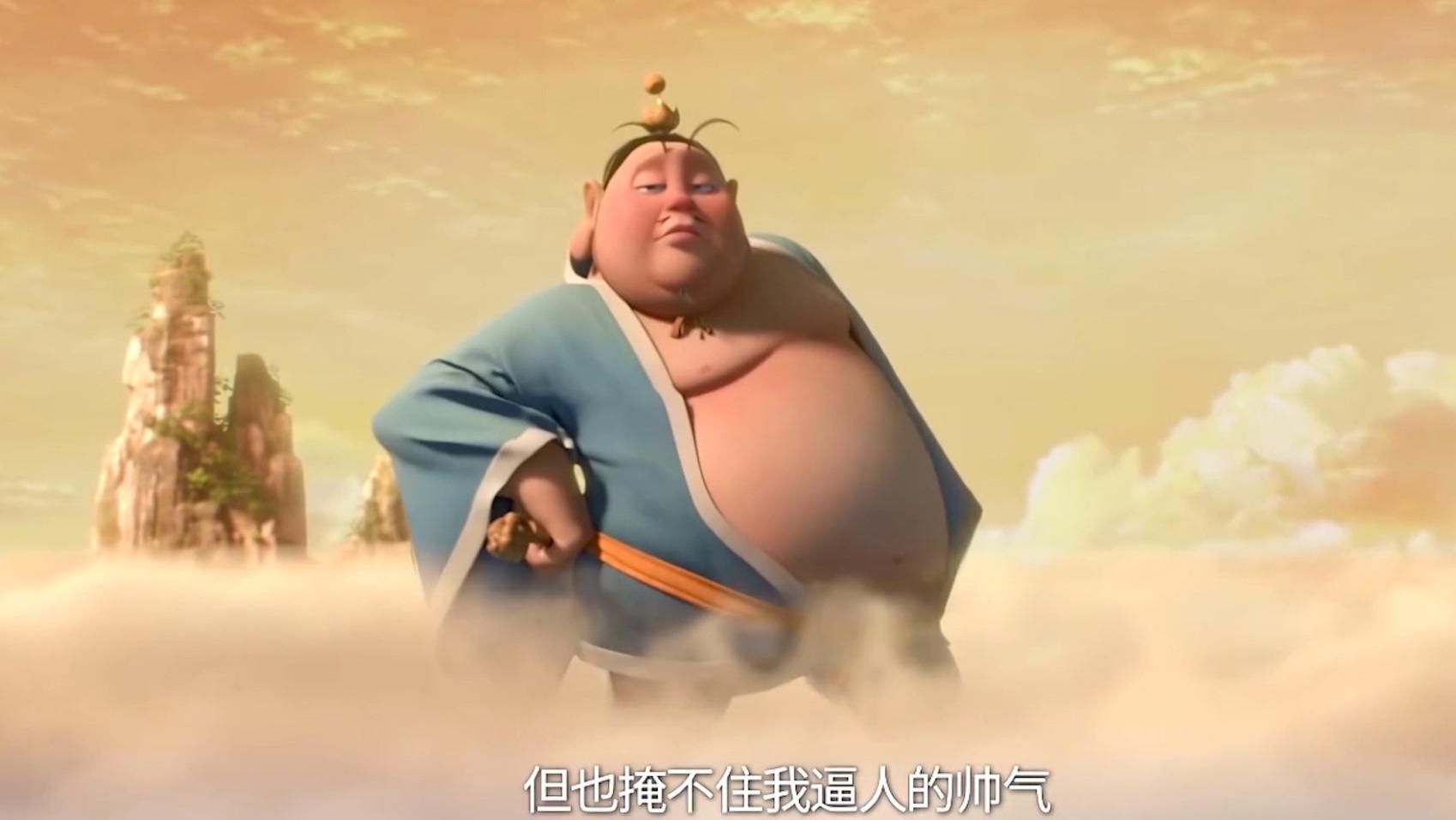 经典电影中九种走路姿势,婴儿肥的太乙真人太可爱了,走路走出了六亲不认的步伐