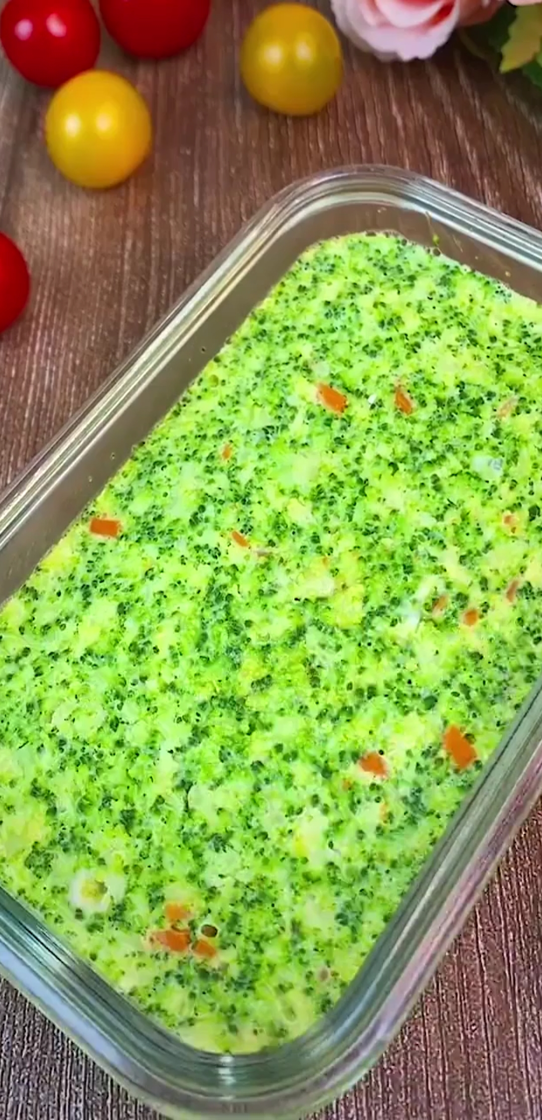西兰花蒸蛋,营养又美味