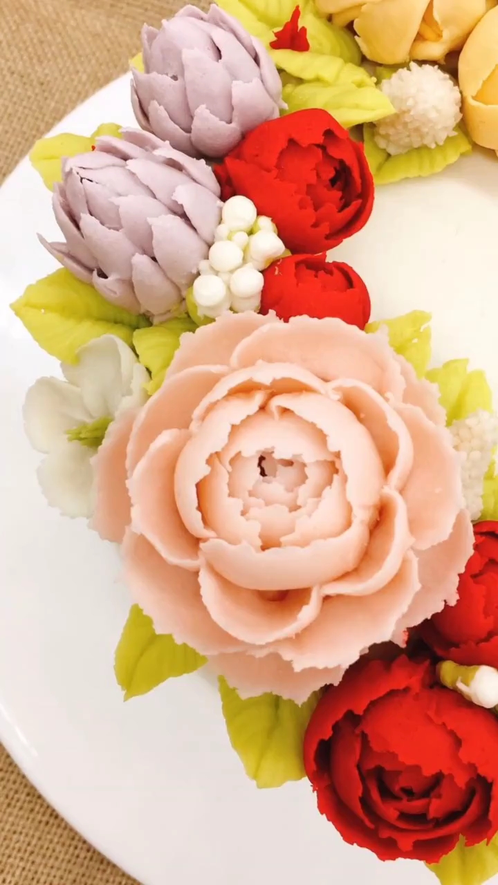 韩式裱花蛋糕