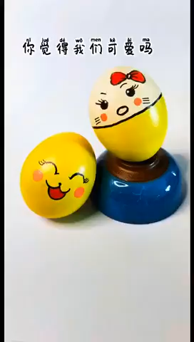 怎样在鸡蛋上画可爱图案