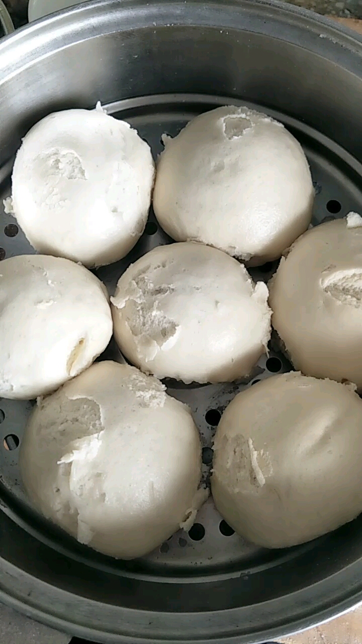 第一次蒸馒头