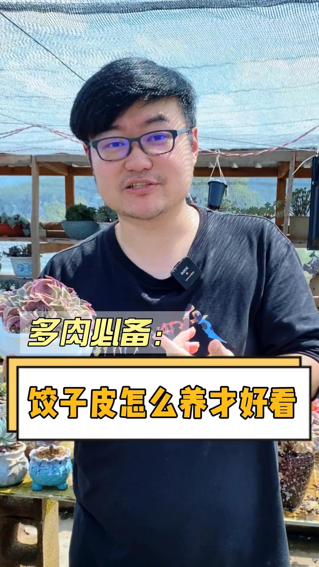 #有一种可爱叫多肉!#饺子皮要怎么样才能越来越好看呢?这个视频告诉你,学会的点赞收藏#多肉