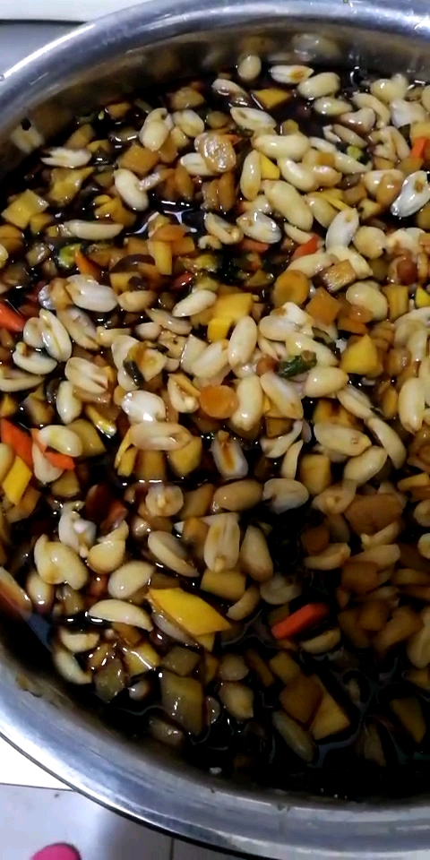 自制八宝咸菜已完成!