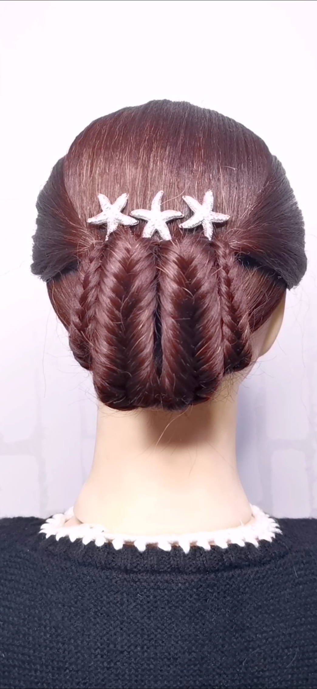 #我要上热门#两条鱼骨辫