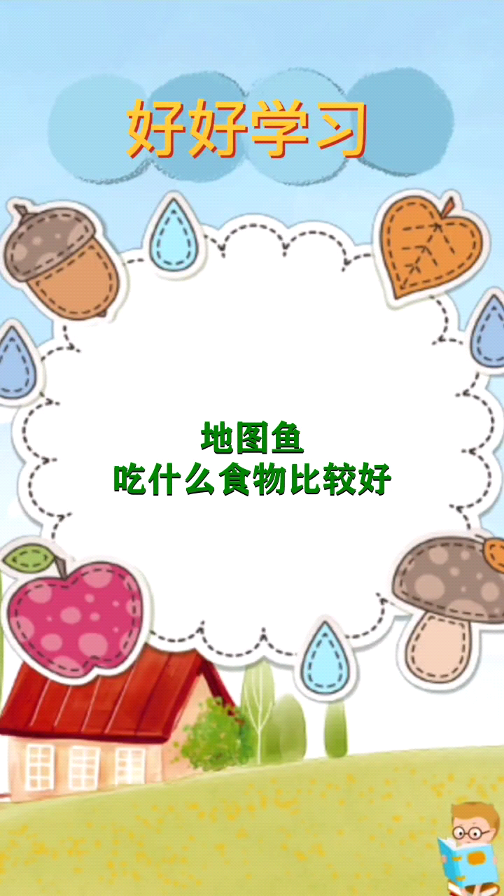 地图鱼吃什么食物比较好
