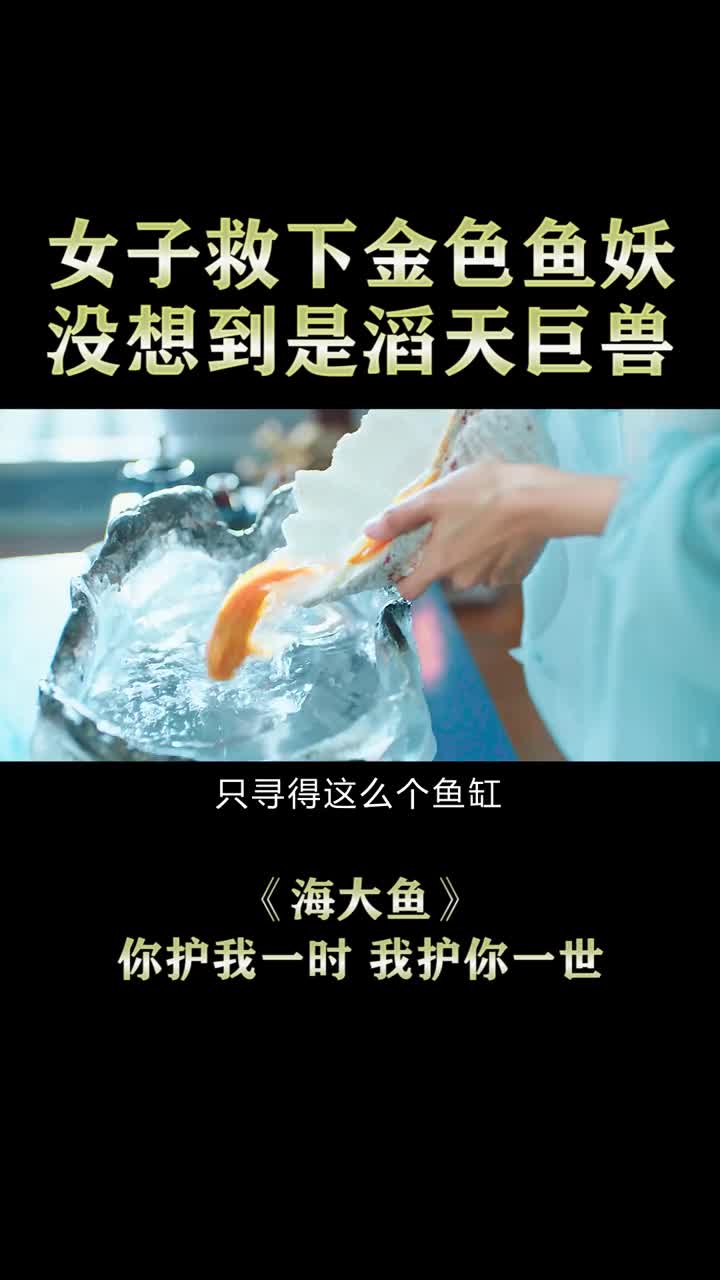 女子救下小金鱼,没想到却是鲲族皇子,一跃成为了王妃#海大鱼#古装有好戏