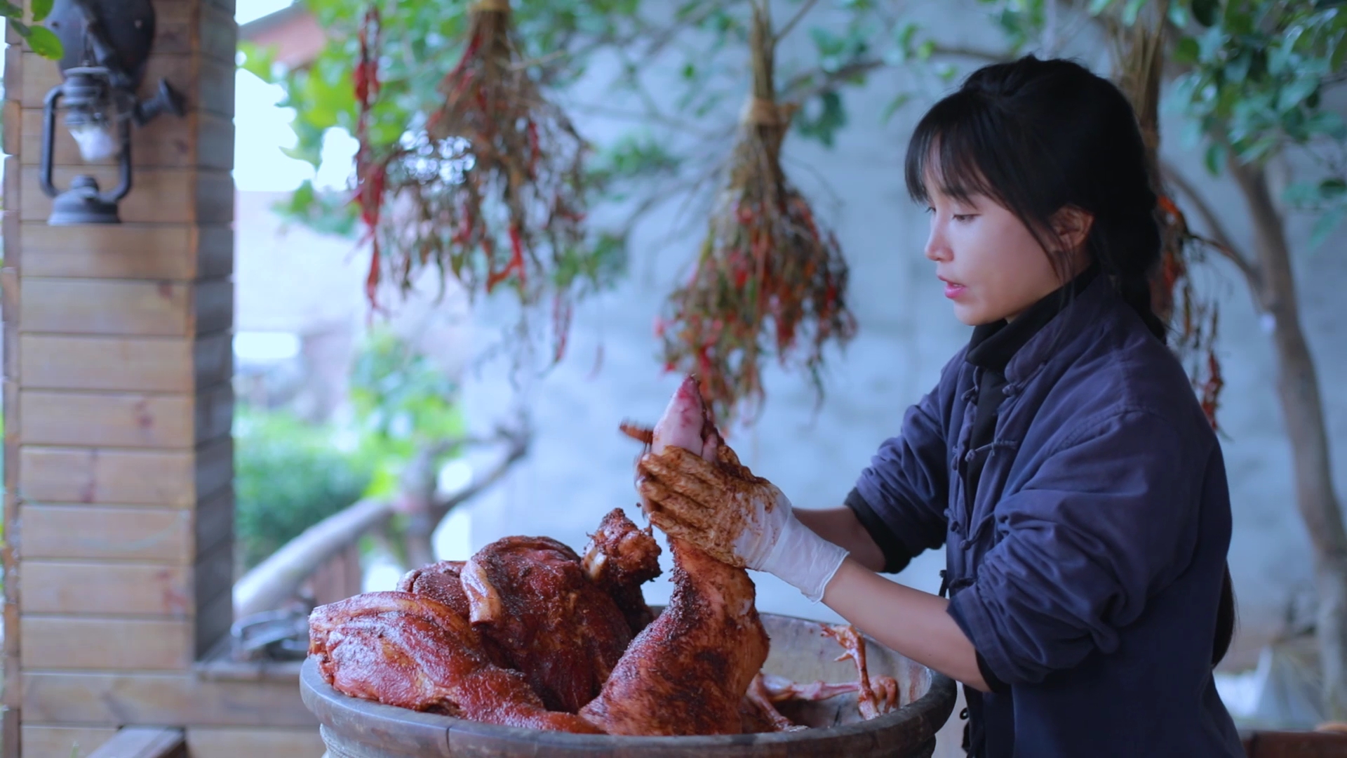 李子柒|寒冬美食酱腊肉|做法简单滋味好(三)