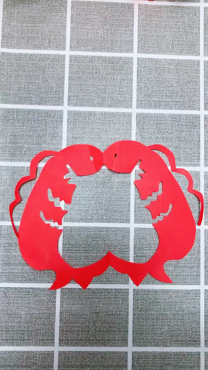 #幼儿创意手工#年年有鱼剪纸