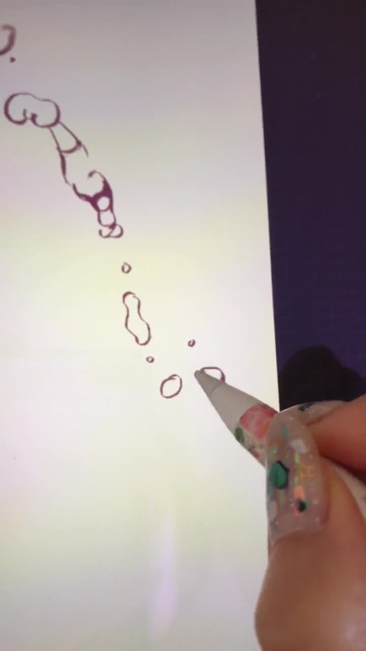 喜欢这种粉嫩蜜桃果汁不~插画手绘奶茶procreate