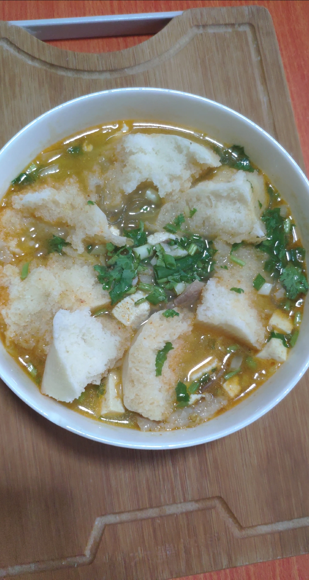 #贴秋膘#羊肉泡馍,正宗山西美食