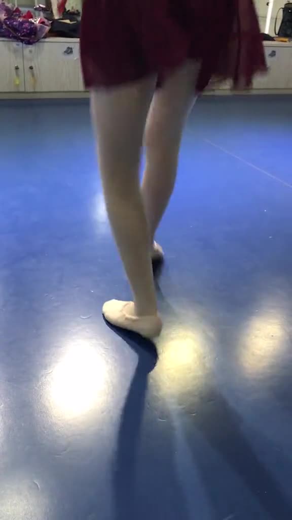 四小天鹅分解动作4