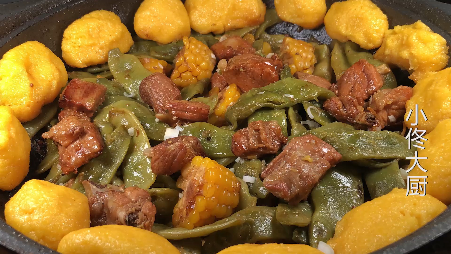 #家常菜#排骨炖豆角最好吃的做法， 软烂入味，上桌抢着吃