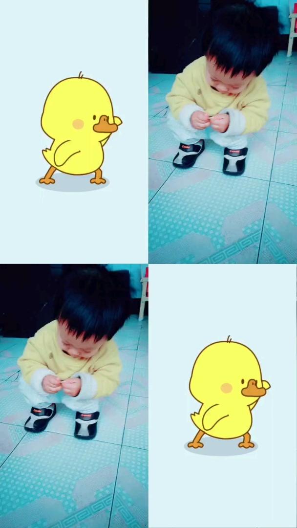 #搞笑段子剧#最火小黄鸭看宝贝棒不棒  关注我关注全民小视频