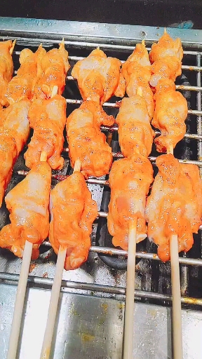 #我想上电视#吃肉串来正新