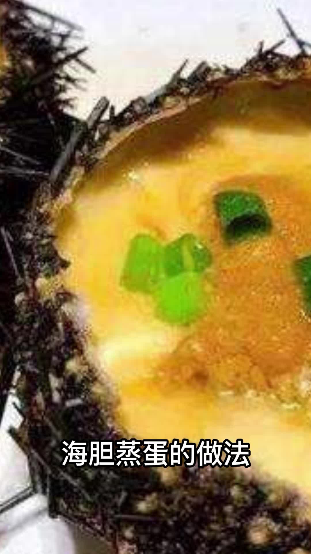海胆蒸蛋的做法,你了解了吗