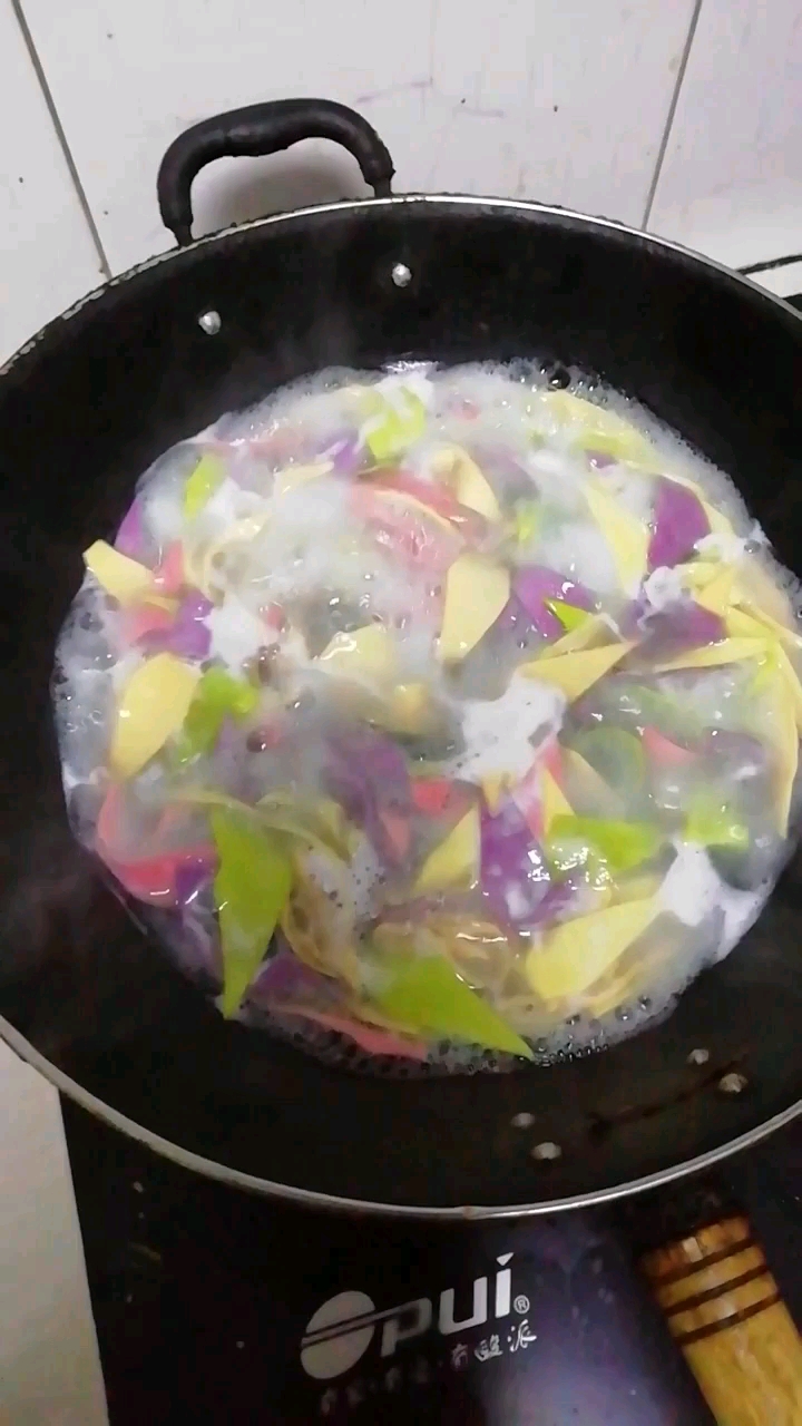 营养丰富,多彩的面叶!