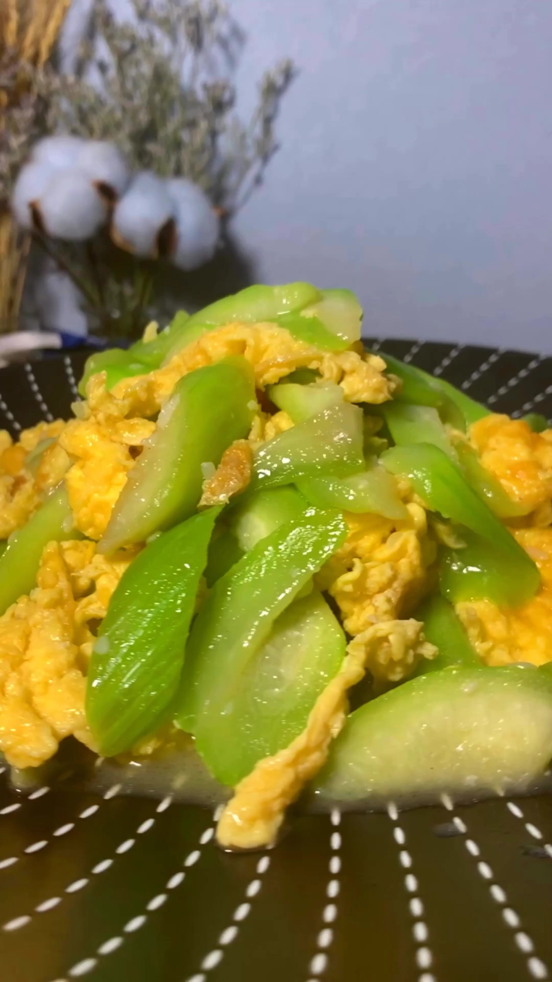 丝瓜炒鸡蛋
