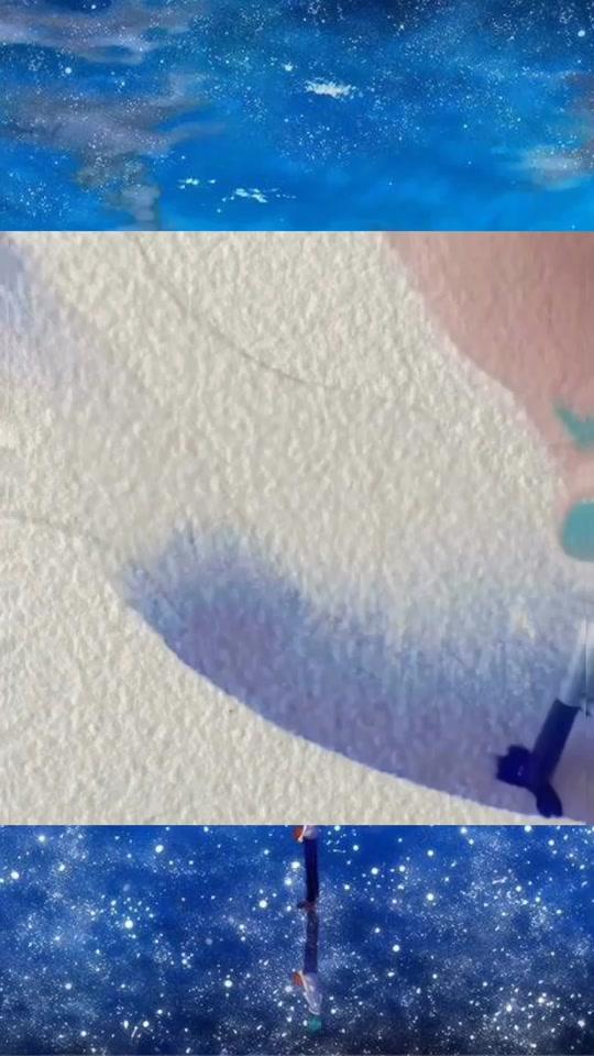 水彩有时候真的让你感到美不胜收,ins:cindylanart#素描 #画画 #水彩 #鲸