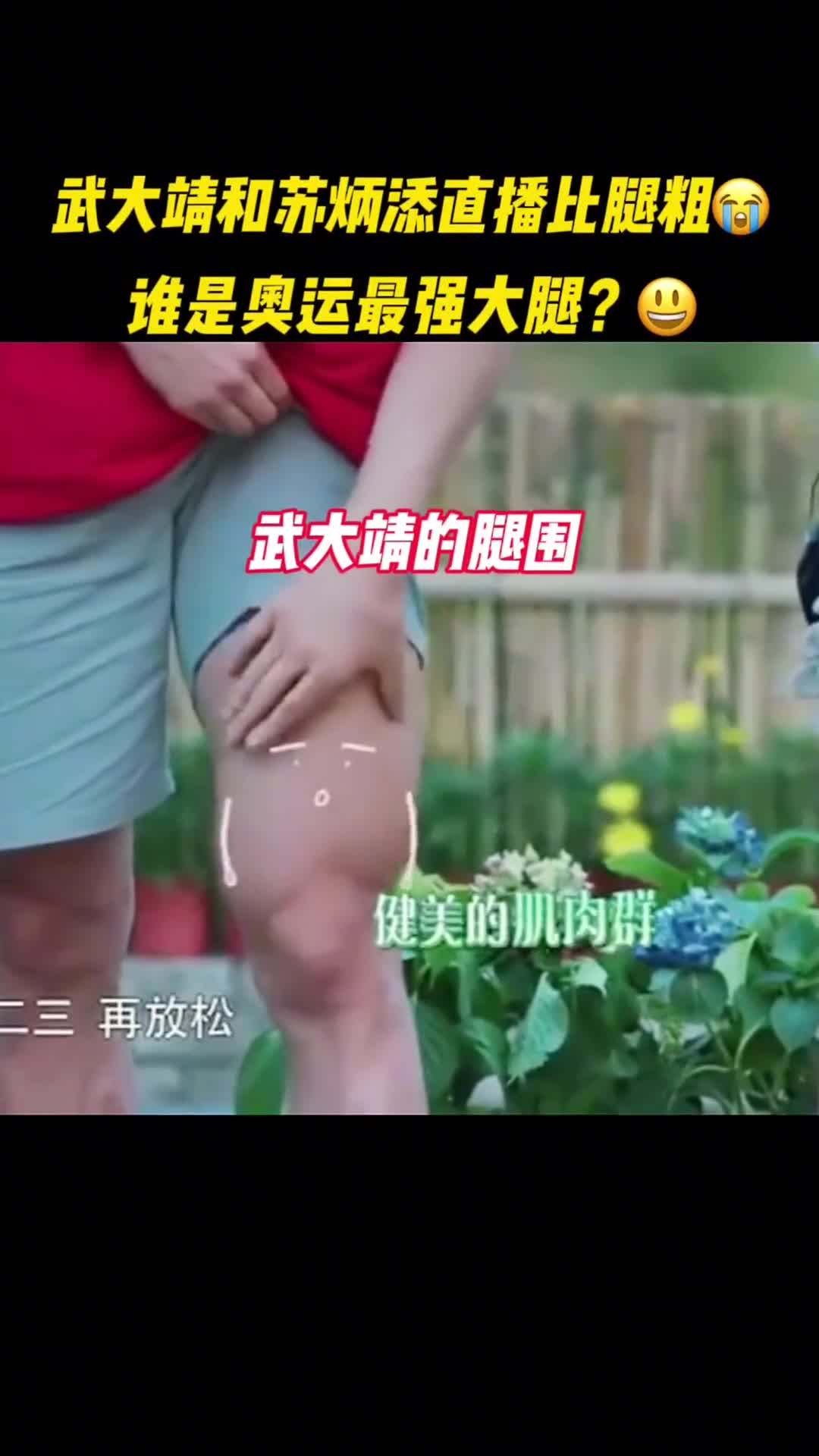 夏看苏炳添,冬看武大靖!谁是最强大腿