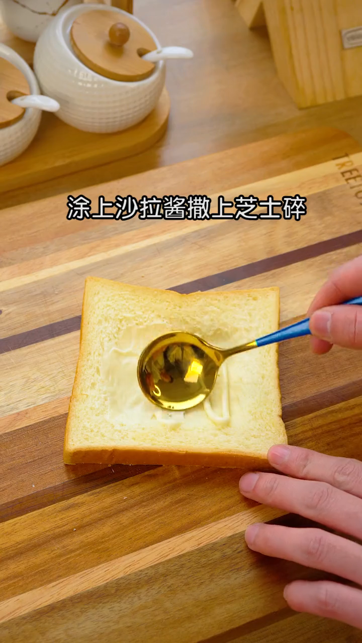芝士面包片的做法