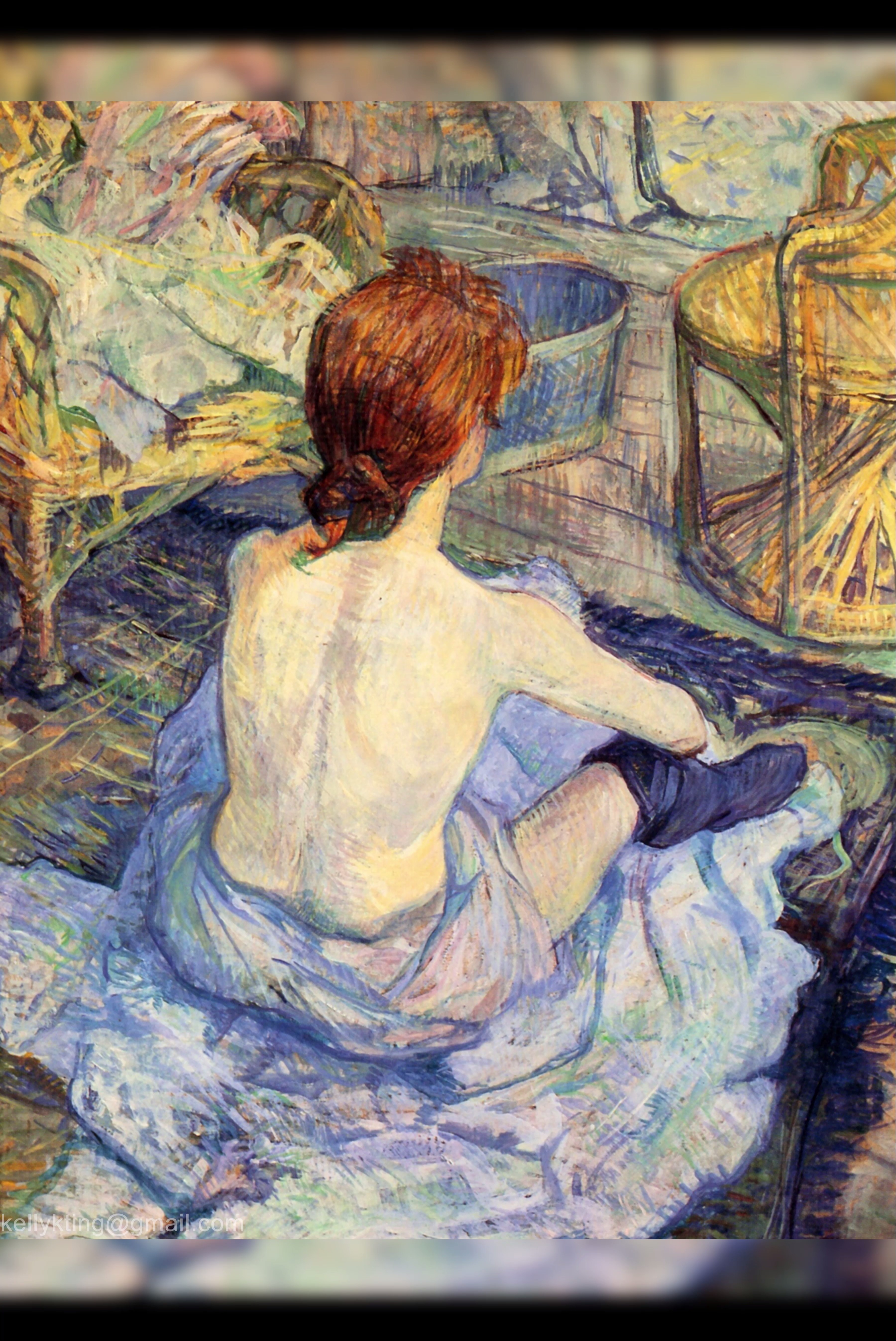#绘画#法国后印象派 Toulouse-Lautrec 经典大师绘画作品